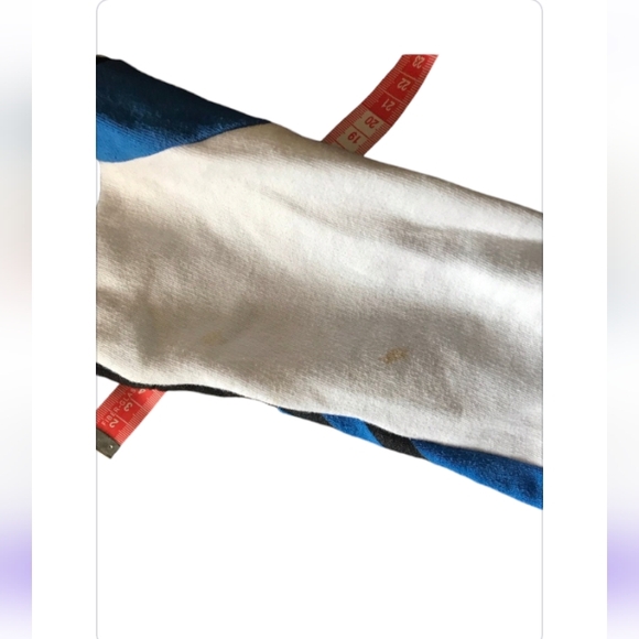 PINK VS Pullover Colorblock 86 Hoodie Royal Blue, Black & White - Picture 4 of 5